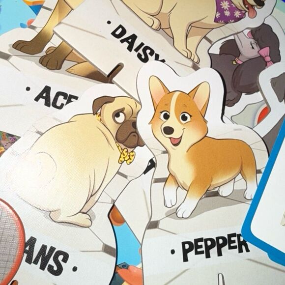 ThinkFun Dog Crimes Board Game Complete - Picture 5 of 7